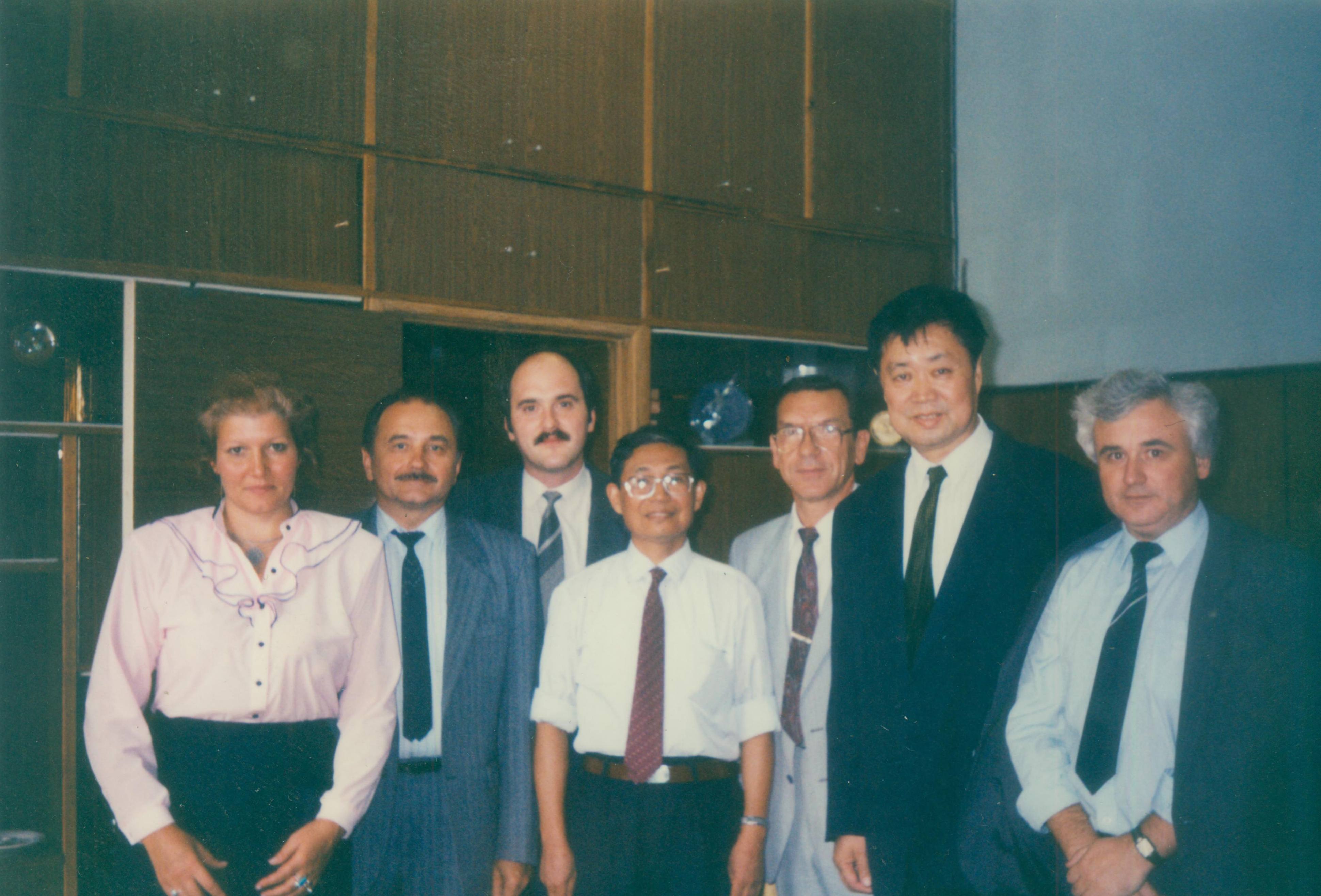 1992年williamhill英国官网经理赴莫斯科航空公司讲学和访问